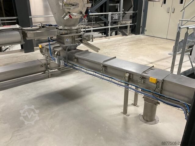 Linia do mieszania, przesiewania i transportu Hosokawa Micron 20-MFC-43