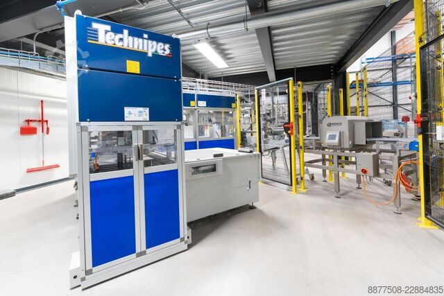 Linea di insacco automatica con bilancia di pesatura lorda Technipes CO.23.088