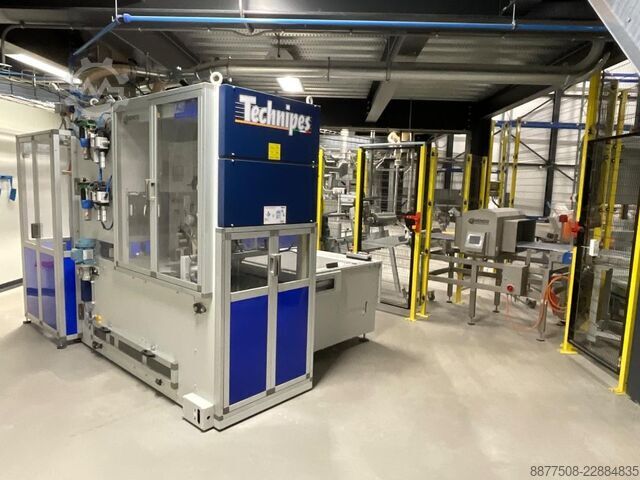 Linea di insacco automatica con bilancia di pesatura lorda Technipes CO.23.088