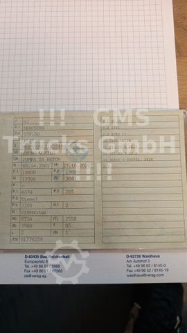 Concrete pump truck MERCEDES-BENZ Atego 1823 / Schwing 26m 125mm