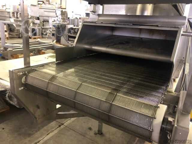 Vleesverwerkingsmachine Seamac stoomtunnel Type Varicon 4-800