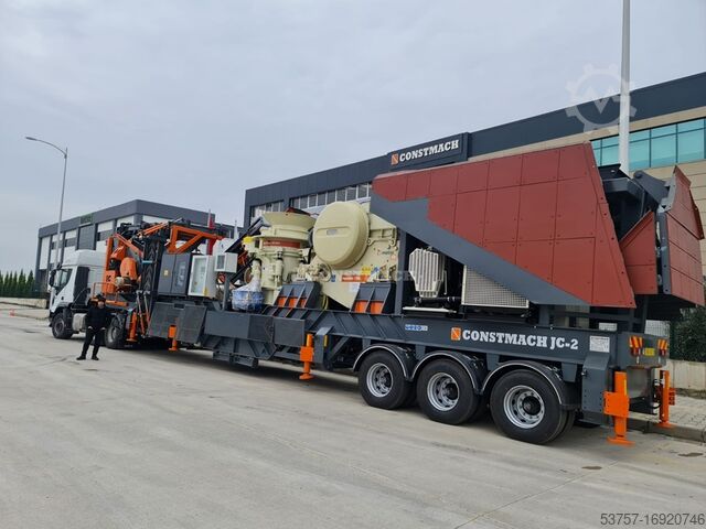 Breekapparatuur Mobile jaw crushing plant  60 TPH Mobile jaw crushing plant  60 TPH