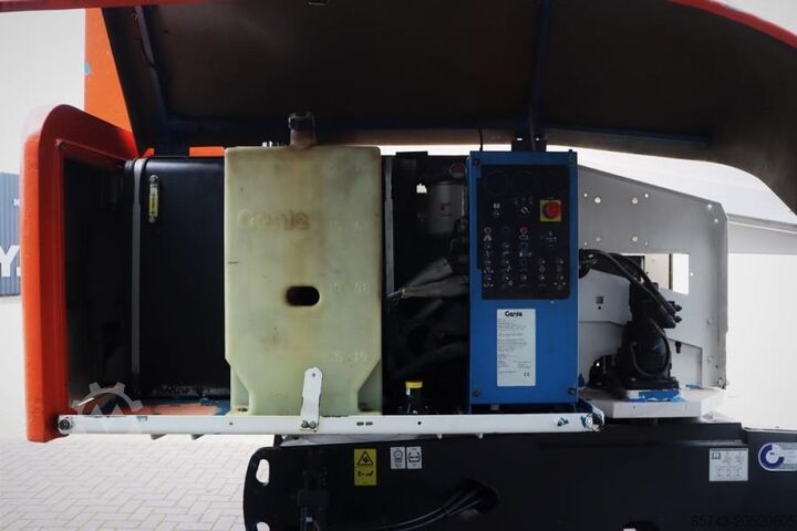 Telescopic boom lift Genie S45 Valid inspection, Diesel, 4x4 Drive, 15.72 m W