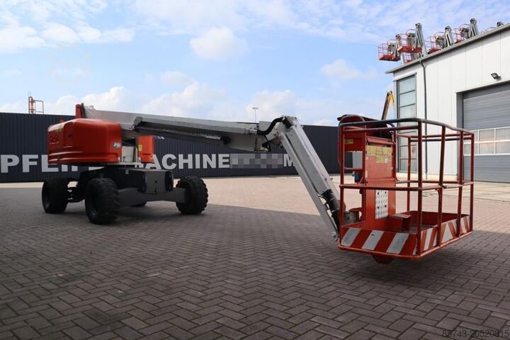 Telescopic boom lift Genie S45 Valid inspection, Diesel, 4x4 Drive, 15.72 m W