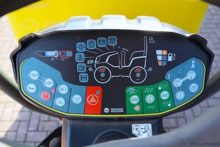 Tandemrol Wacker Neuson RD28-120 Diesel, Front And Rear Vibrating Smooth D