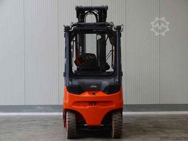 Carrello elevatore elettrico a 4 ruote Linde E50HL-01 - TRIPLEX