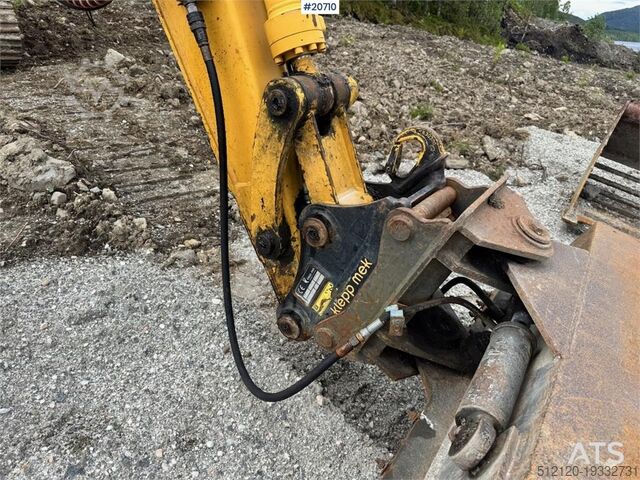 Rupsgraafmachine Yuchai YC85-8 Crawler excavator w/ Bucket. 3200 hours.