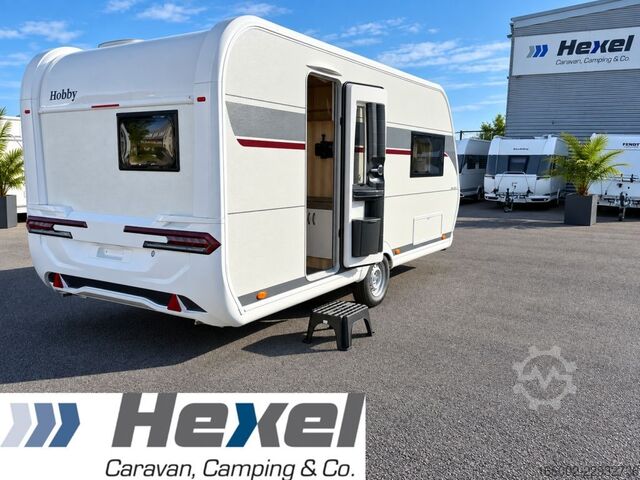 Karavan HOBBY De Luxe 460 SL Modelljahr 2027 ausgestellt!