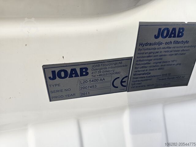 Benne basculante SCANIA R560LB6X4HNB JOAB L20 Luft/Luft