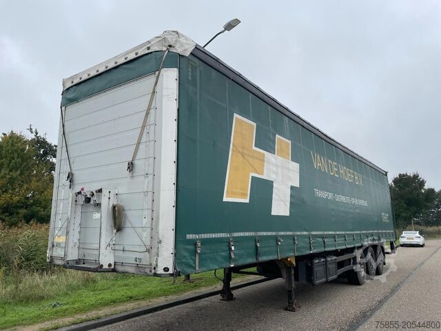 Bâché à rideaux latéraux Schmitz SCS 24/L - 13.62 E B (S01) Kooiaap / SAF Axle /...