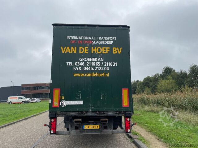 Bâché à rideaux latéraux Schmitz SCS 24/L - 13.62 E B (S01) Kooiaap / SAF Axle /...