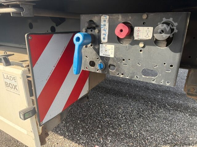 Open oplegger met zeil KRONE SD Plane Liftachse, Box, Edscha, Hubdach,Rungen