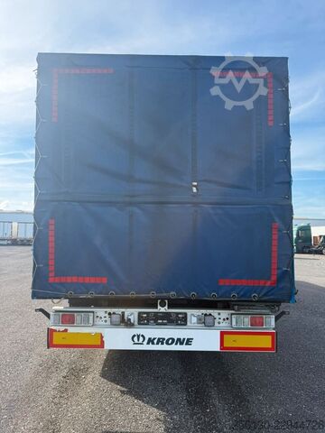 Open oplegger met zeil KRONE SD Plane Liftachse, Box, Edscha, Hubdach,Rungen