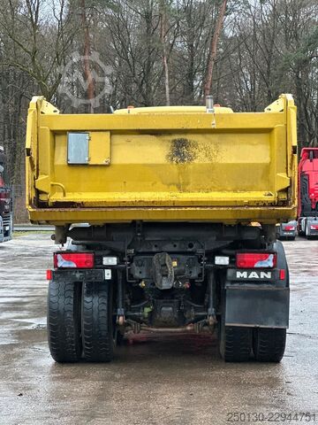 Τρίπλευρο ανατρεπόμενο φορτηγό MAN TGS 35.480 8x6BB Meiller Bordmatik