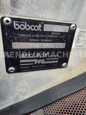Minigraafmachine BOBCAT 753