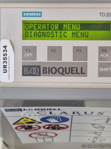 Generador de vapor de peróxido de hidrógeno (VHP) Bioquell Clarus L (o L2/L-4/TD0190041) Bioquell Clarus L