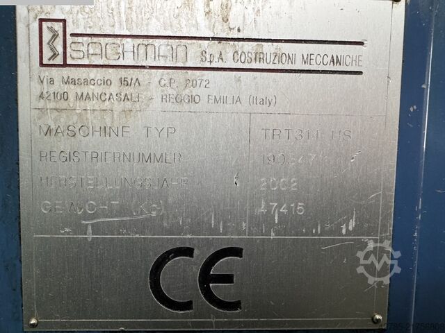 Mașină de frezat cu pat - Universal SACHMAN TRT 314 HS