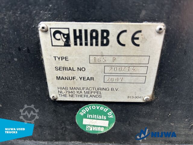 Vrachtwagen met kraan Volvo FH 440 6X2 Hiab 165 roller kraan