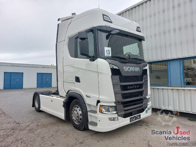 Standaard trekker Scania S 500 A4x2LA Highline 4-Balg Luftfederung LEDER