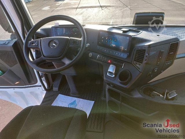 Camion cu platformă și prelată Mercedes-Benz 1845L Plane/Edscha NUR KOMPLETT m. ANH.!!!