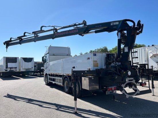 Vrachtauto met open laadbak MERCEDES-BENZ ACTROS 2545 L 6X2, RETARDER, PRITSCHE, HIAB XS 166 D-4 PRO, E5