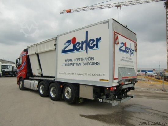 Speciale doeleinden vrachtwagen VOLVO FH 500 8X4*4 EURO 6, RETARDER, TIERKöRPERTRANSPORT VOLL LUFT