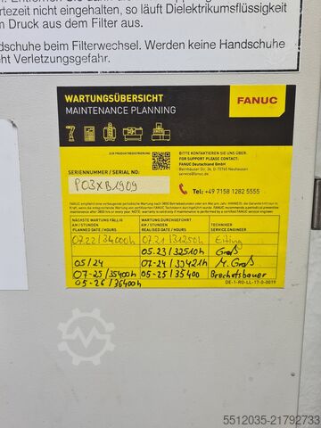 μηχάνημα συρματερης διαβρώσεως Fanuc a-1iB