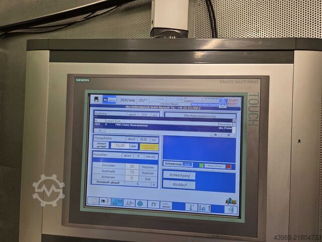 Excentrische pers met enkele kolom EBU HK 80FR