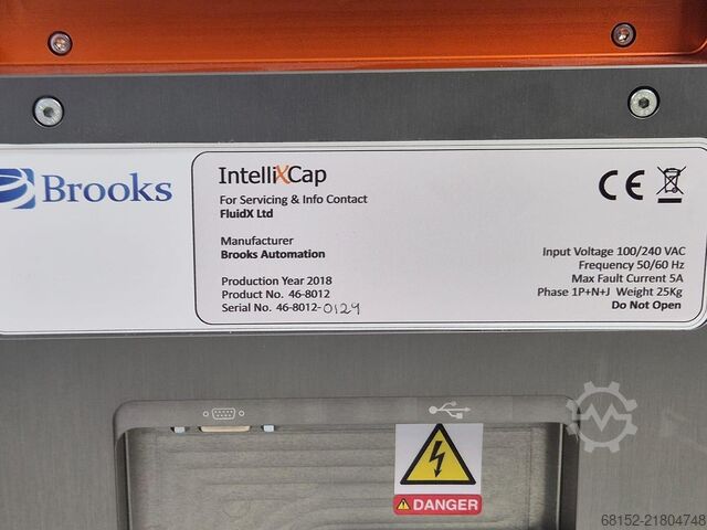 Azenta Life Sciences FluidX IntelliXcap 96 kapak sökme/takma cihazı Azenta Life Sciences FluidX IntelliXcap 96