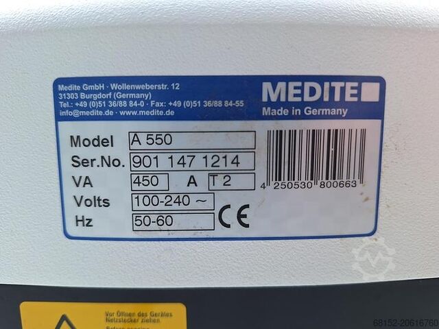 Medite A550 roterende microtoom Medite A550