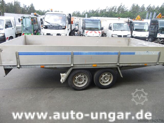 Aanhangwagen met open laadvloer Buhl Variant 2000 Anhänger Pritsche Hochlader