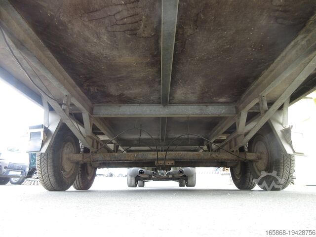 Aanhangwagen met open laadvloer Buhl Variant 2000 Anhänger Pritsche Hochlader