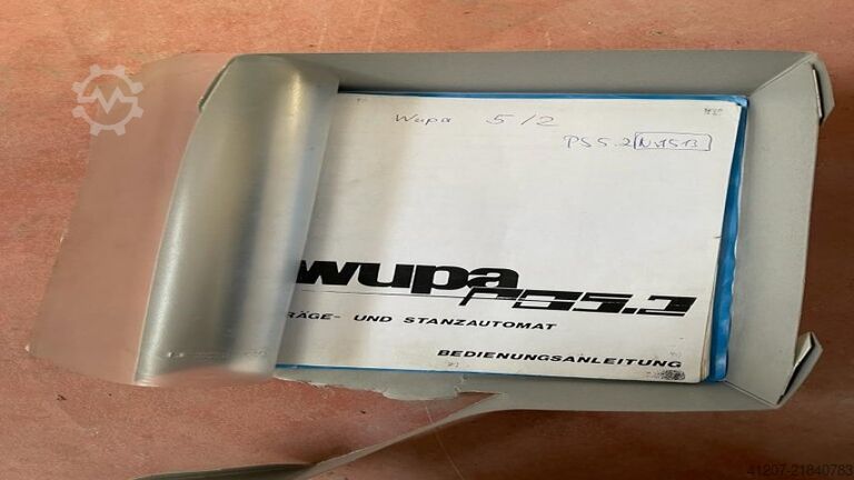 Bordo dell'auto Wupa PS 5.2 Automatic die-cutting and creasing machine