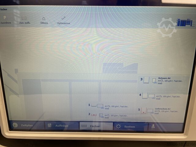 Digitális nyomdagép Canon imagePRESS V1000 incl. Bookletfinisher, Paperdeck, Prisma