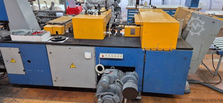 Jumbo-Rollencollator Leuze & Co. Maschinenfabrik Bielomatik 668 Rollencollator