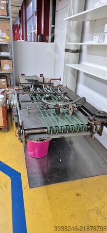 Jumbo-Rollencollator Leuze & Co. Maschinenfabrik Bielomatik 668 Rollencollator