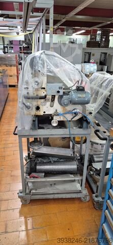 Jumbo-Rollencollator Leuze & Co. Maschinenfabrik Bielomatik 668 Rollencollator
