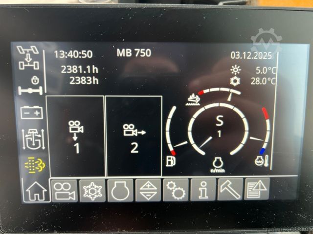 Mobile excavator LIEBHERR A 910 C Litronic / 2.381h / SW33