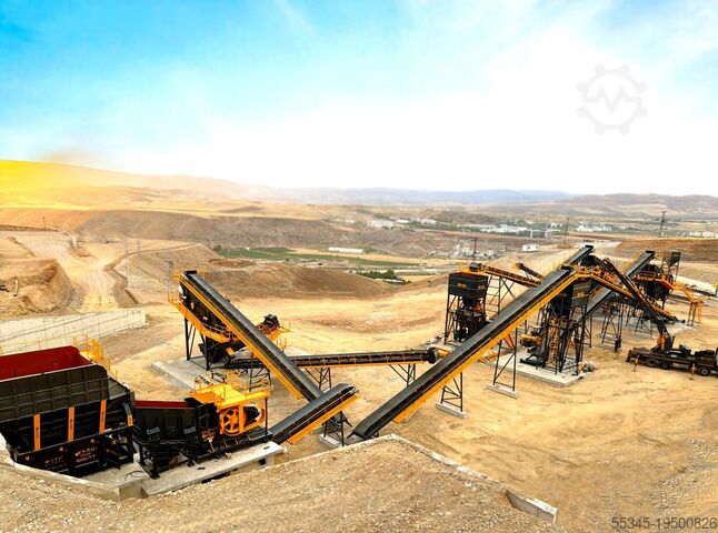 Breekapparatuur Stationary crushing plant 200-350 T/H Stationary crushing plant 200-350 T/H