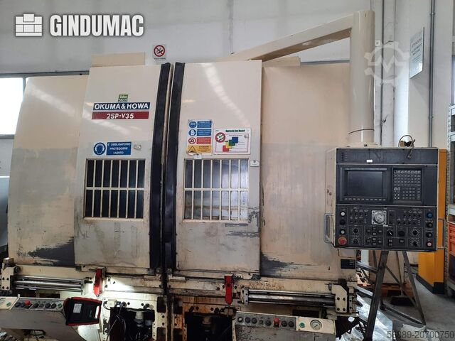 Vertikal svarvmaskin Okuma 2SP-V35