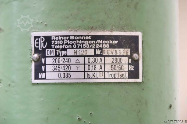 Bomba de água de arrefecimento Elpu N 120 mit Behälter