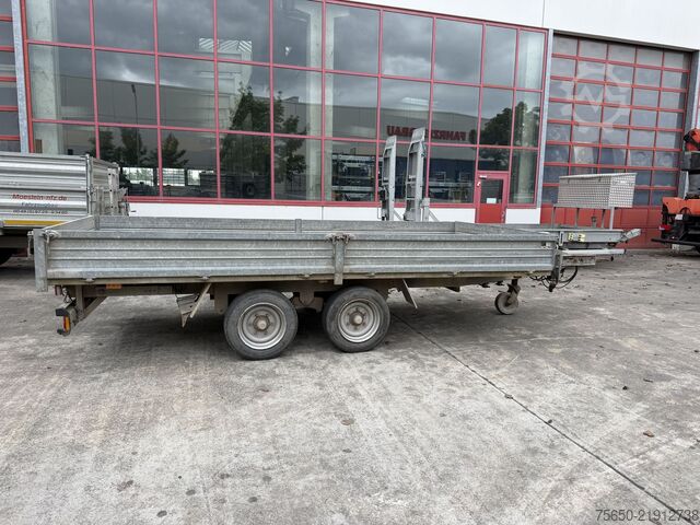 Dieplader oplegger Roeger TT  Tandem Pritsche- Tieflader