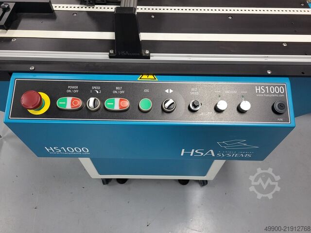 Drukmachine HSA systems HS1000 mailtisch mit inkjet