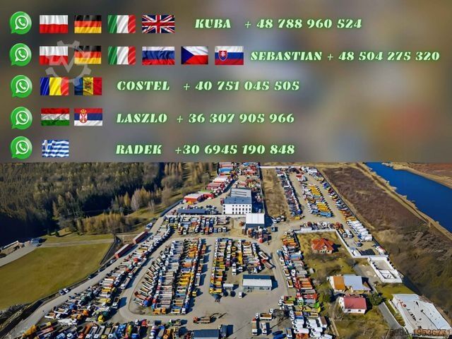 Teherautóra szerelt daru MAN TGA 26.400 * KIPPER 6,00m + PK 15500 * 6x4 * TOP