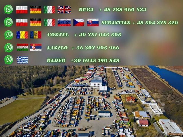 Billenő teherautó MAN TGA 26.400 * KIPPER 6,00m + PK 15500 * 6x4 * TOP