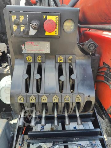 Système de bras à crochet MAN TGM 18.290 4x2 Euro 6 + Crane Palfinger PK15500