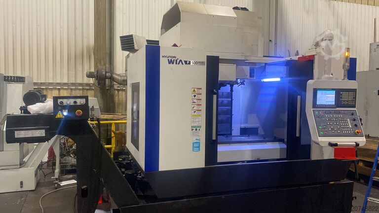 Vertical machining center hyundai F500 plus