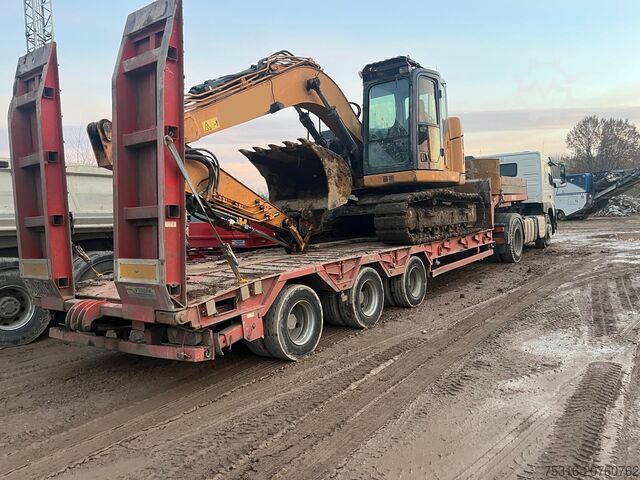 Rimorchio trasporto macchine ribassato VEREM