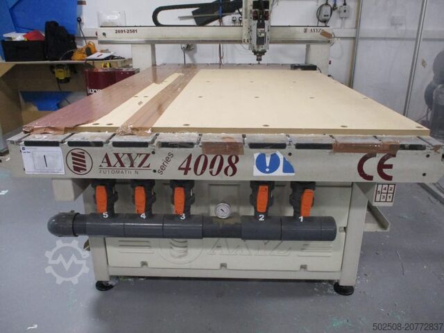 CNC frees AXYZ Series 4008