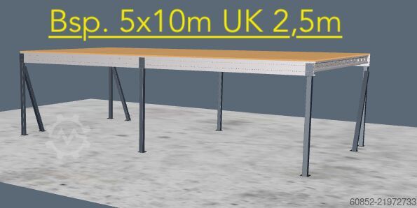 Plataforma de armazenamento Lagerbühne auf Wunschmaß ! Traglast 250 - 1000 kg/qm